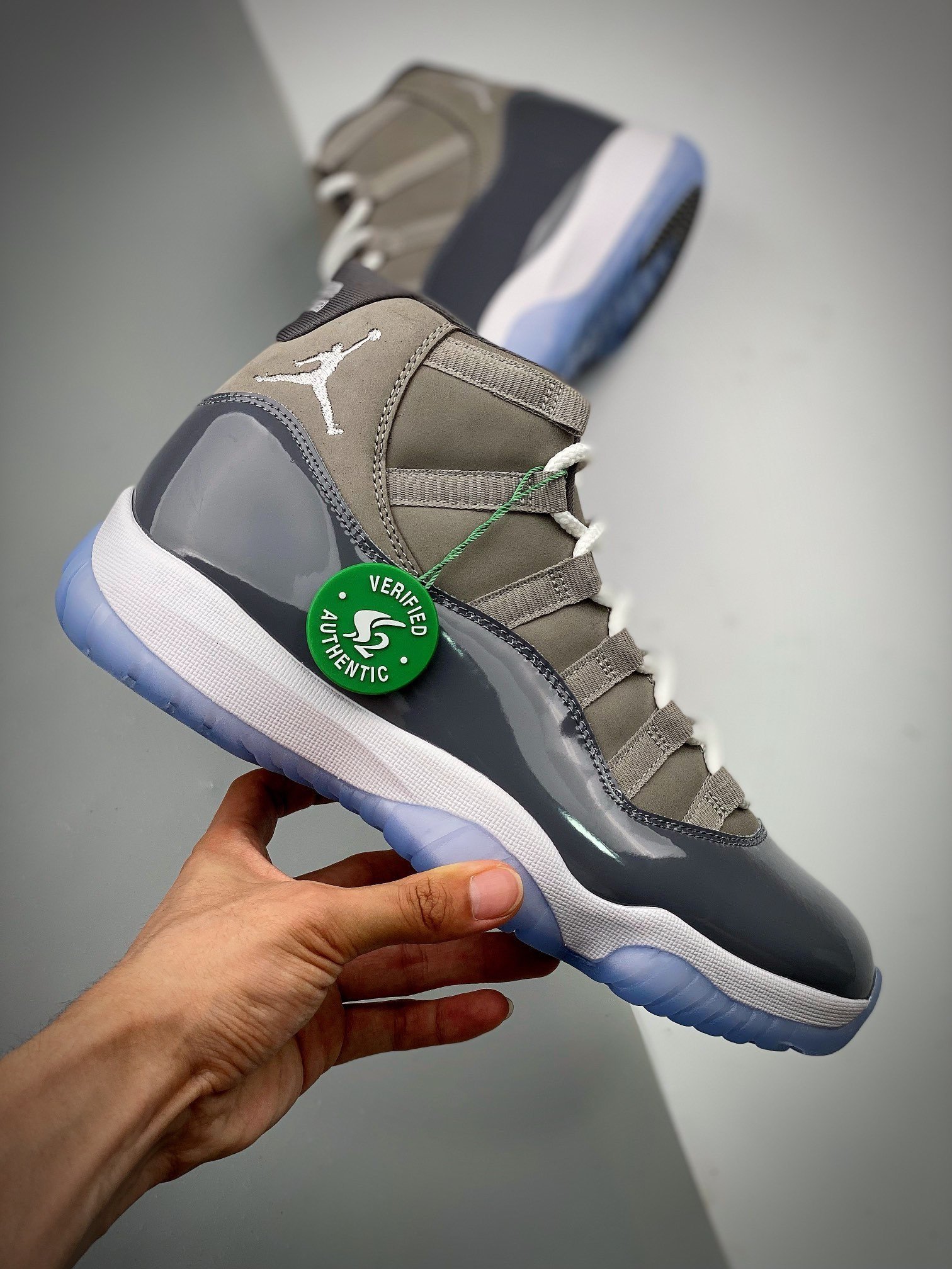 Air Jordan 11 ” Cool Grey 2021″ Medium Grey/White-Cool Grey CT8012-005 - Image 2