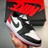 Air Jordan 1 Low OG ” Black Toe” White/Black-Varsity Red CZ0790-106