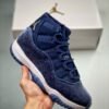 Air Jordan 11 Velvet Midnight Navy/Metallic Silver-White AR0715-441