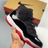 Air Jordan 11 ‘Bred 2019’ Black/White-Varsity Red 378037-061