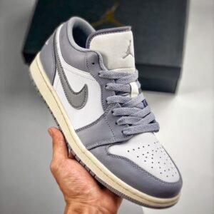 Air Jordan 1 Low ” Vintage Grey” 553558-053