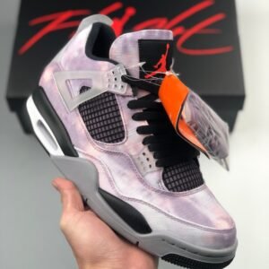 Air Jordan 4 ” Zen Master” Amethyst Wave/Bright Crimson/Black/Cement Grey