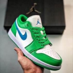 Air Jordan 1 Low Lucky Green/Aquatone-White DC0774-304