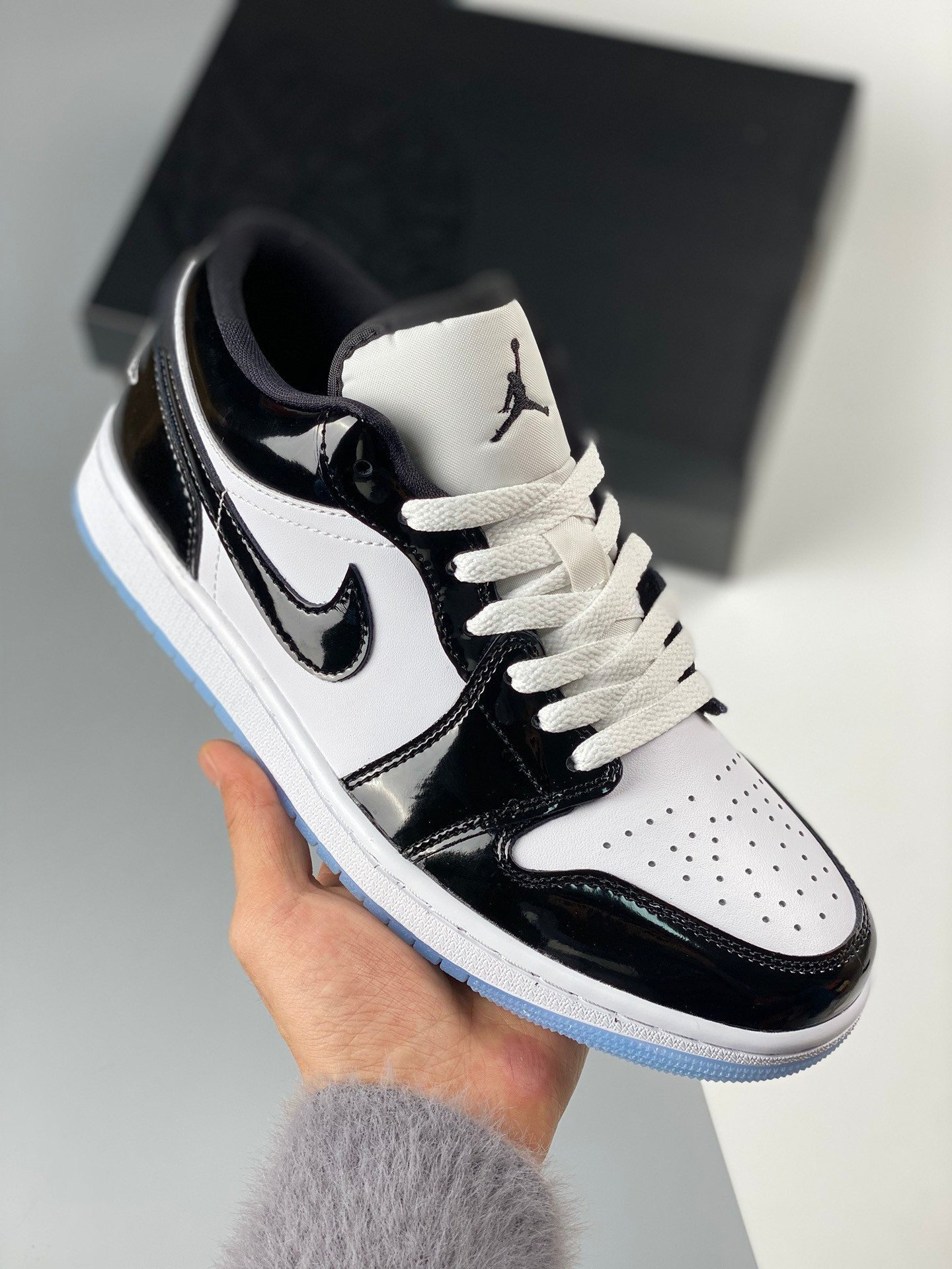 Air Jordan 1 Low ” Concord” White/Black DV1309-100
