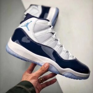 Air Jordan 11 ” Win Like 82″ White/University Blue-Midnight Navy