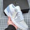 Air Jordan 1 Low ‘Paris’ White/Sky Grey-Football Grey