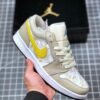 Air Jordan 1 Low Light Orewood Brown/Amarillo-White-Laser Blue