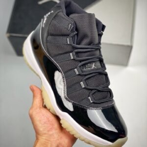 Air Jordan 11 ” Jubilee 25th Anniversary” Black/Clear-White-Metallic Silver