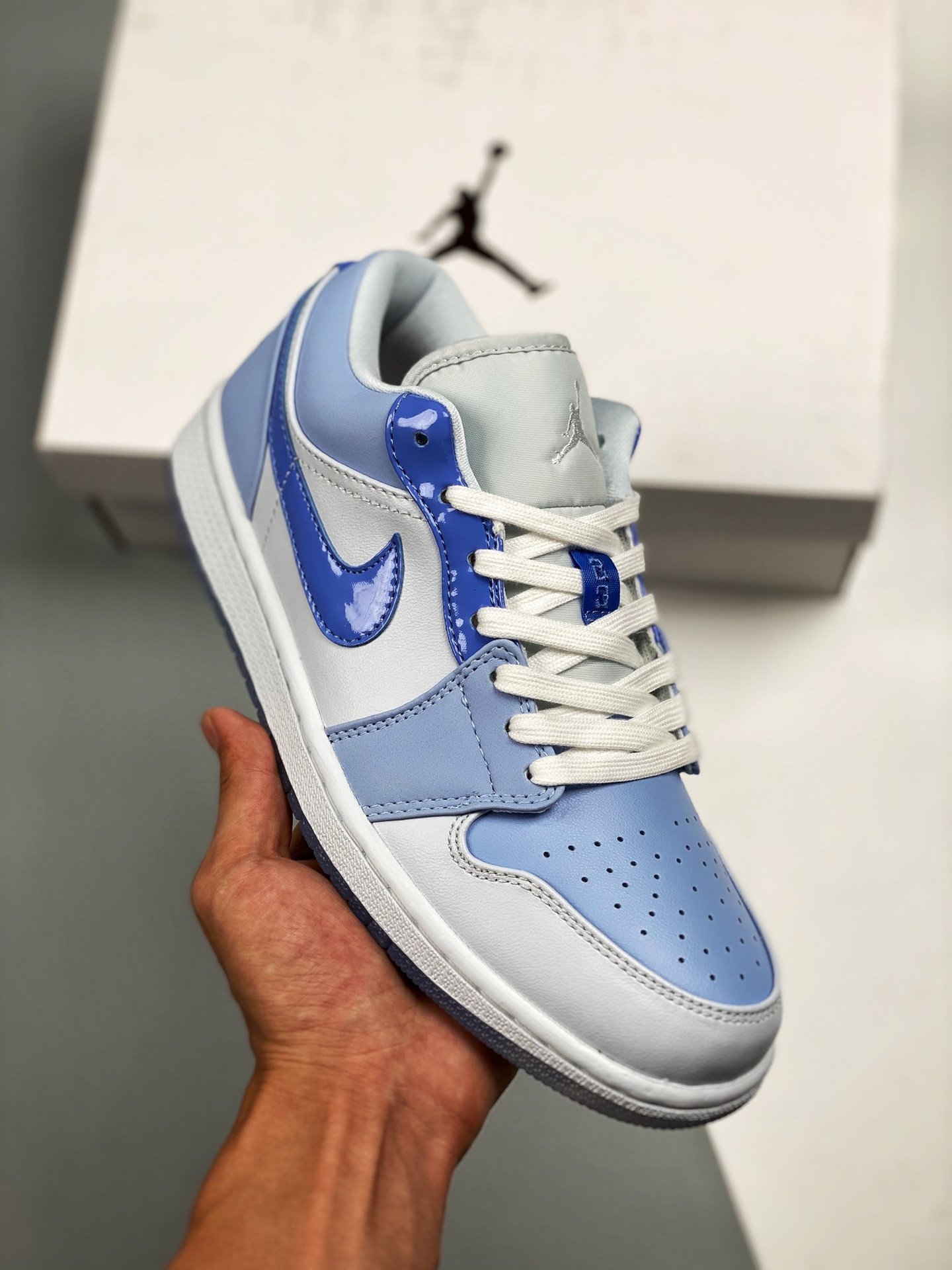 Air Jordan 1 Low ” Mighty Swooshers” DM5442-040