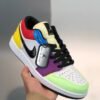 Air Jordan 1 Low ” Multicolor Lightbulb” CZ3572-104