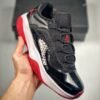 Air Jordan 11 CMFT Low ” Bred” Black/White-Gym Red
