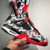 Air Jordan 4 ‘Tattoo’ Black/Fire Red-Black-White