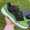 Air Jordan 11 Retro Low Black/Nightshade-White-Volt Ice