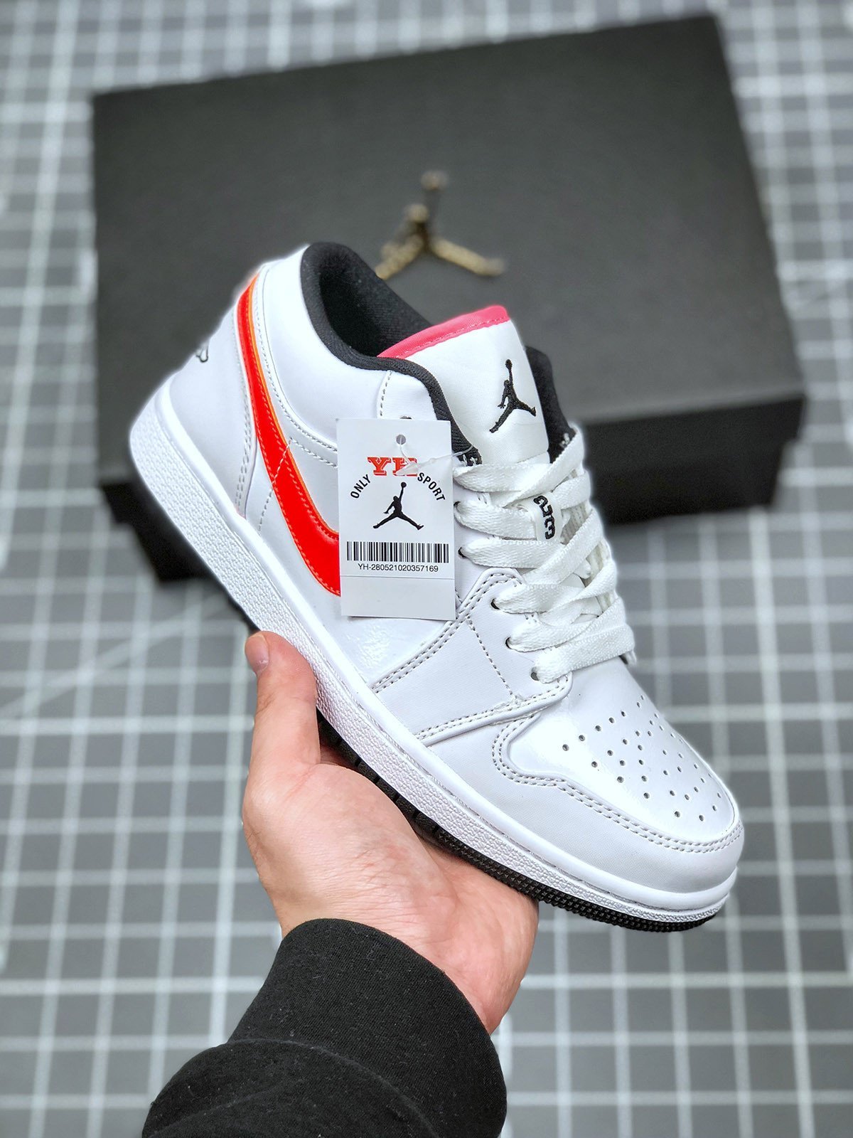 Air Jordan 1 Low ” White Multi”