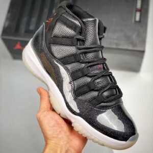 Air Jordan 11 Retro “72-10” Black/Gym Red-White 378037-002