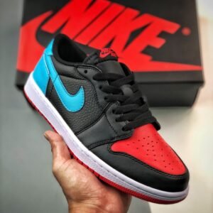 Air Jordan 1 Low OG UNC To Chicago Black Blue Red CZ0775-046