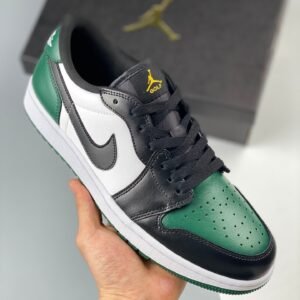 Air Jordan 1 Low Golf White/Noble Green/Pollen/Black DD9315-107