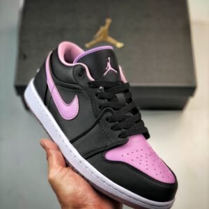 Air Jordan 1 Low Black/Iced Lilac/White DV1309-051