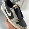 Air Jordan 1 Low OG ” Black Cement” CZ0790-001