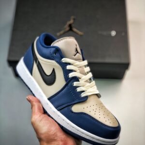 Air Jordan 1 Low ‘Georgetown’ Navy Grey DC0774-402