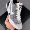 Nike Kobe 9 Elite Low ? Beethoven ? White/Black-Wolf Grey