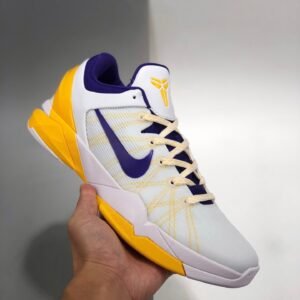 Nike Zoom Kobe 7 ? Home ? White/Concord-Del Sol-Pure Platinum