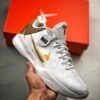 Nike Zoom Kobe 5 ? Big Stage Home ? White/Metallic Gold