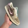 Air Jordan 1 Low Slip x Gucci - Color Pink - 06DHLH12-212 - Full Size 36-46
