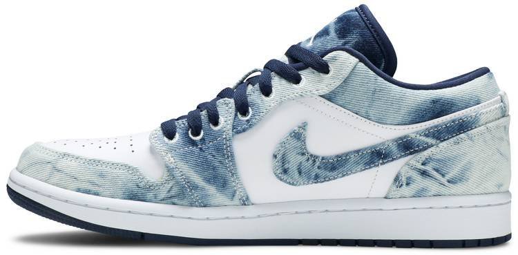 Air Jordan 1 Low SE 'Washed Denim' CZ8455-100 - Image 2