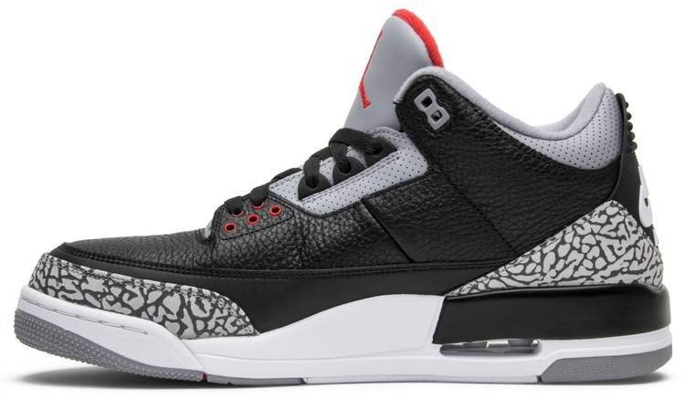 Air Jordan 3 Retro OG 'Black Cement' 2018 854262-001 - Image 2