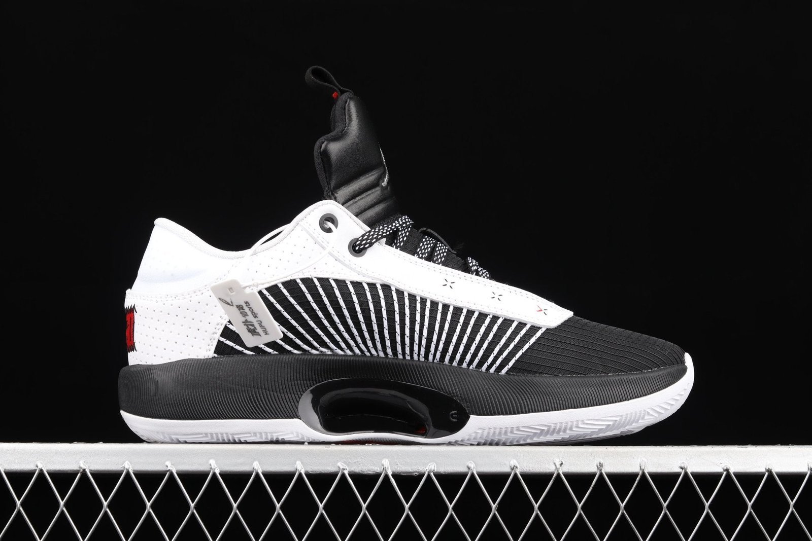 Air Jordan 35 Low 'White Black' CW2460-101 - Image 2