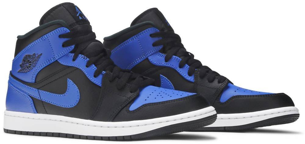 Air Jordan 1 Mid 'Hyper Royal' 554724-077 - Image 3