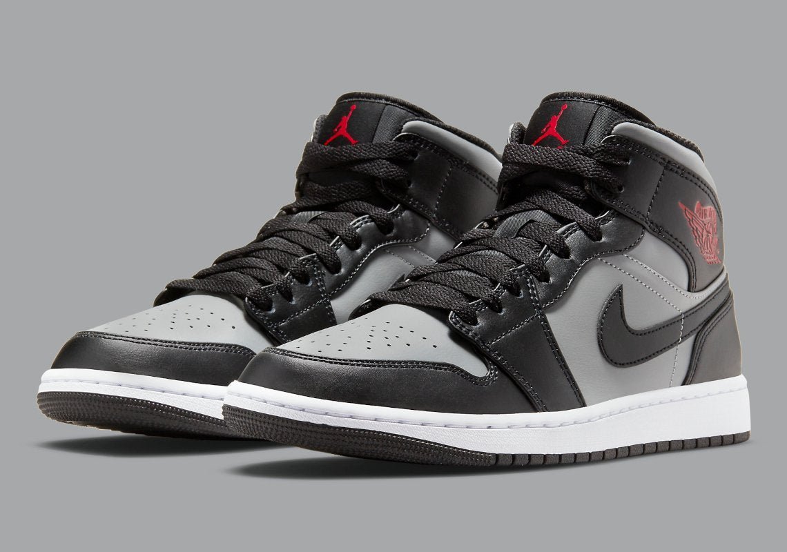 Air Jordan 1 Mid 'Shadow' 554724-096 - Image 4