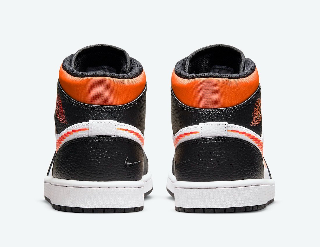 Air Jordan 1 Mid 'Zig Zag Swoosh' DN4929-100 - Image 6