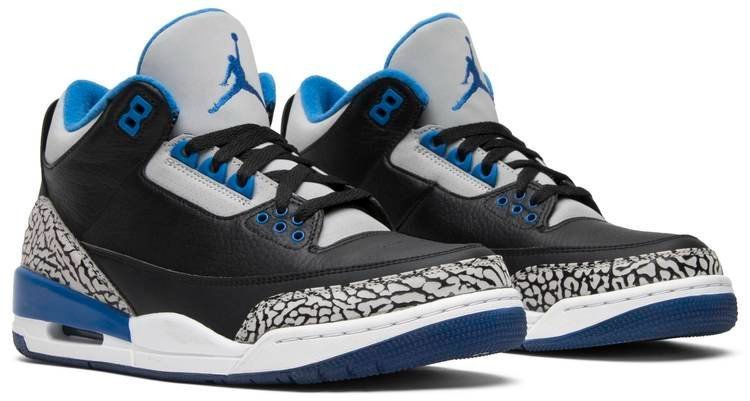 Air Jordan 3 Retro 'Sport Blue' 136064-007 - Image 3
