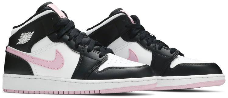 Air Jordan 1 Mid 'White Light Arctic Pink' 555112-103 - Image 3