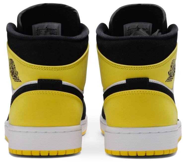 Air Jordan 1 Mid SE 'Yellow Toe' 852542-071 - Image 4