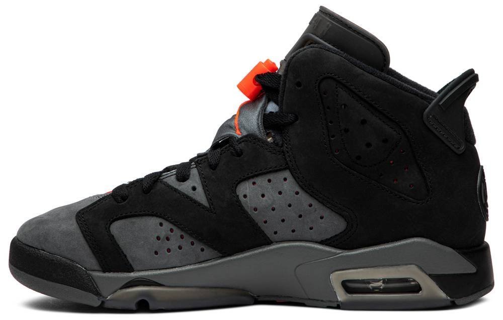 Paris Saint-Germain x Air Jordan 6 Retro BG 'Iron Grey' CN1078-001 - Image 2