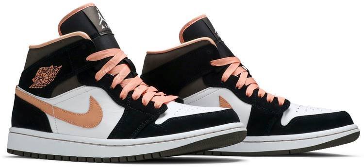Air Jordan 1 Mid SE 'Peach Mocha' DH0210-100 - Image 3
