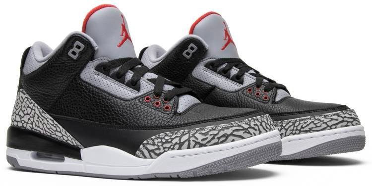 Air Jordan 3 Retro OG 'Black Cement' 2018 854262-001 - Image 3