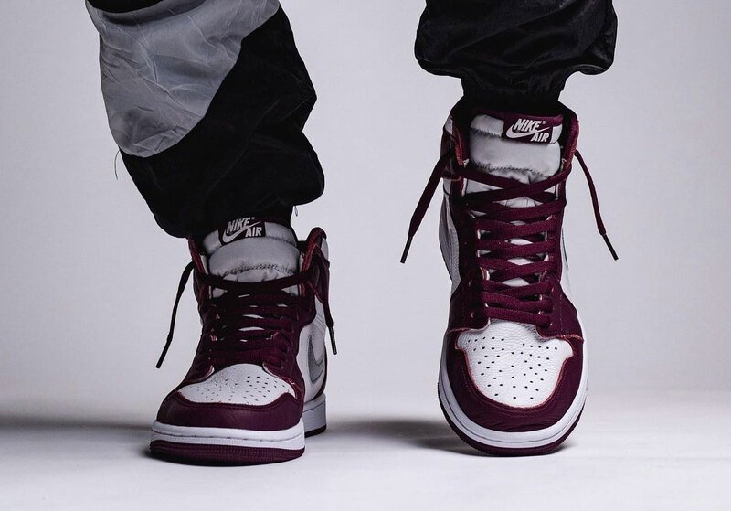 Air Jordan 1 Retro High OG 'Bordeaux' 555088-611 - Image 7