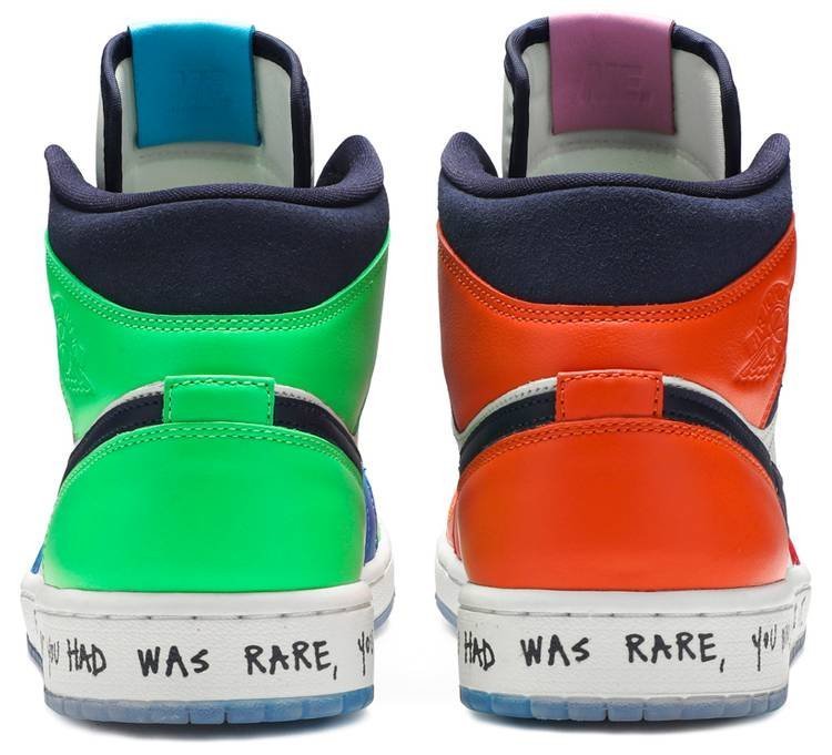 Melody Ehsani x Air Jordan 1 Mid 'Fearless' CQ7629-100 - Image 4