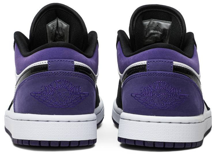 Air Jordan 1 Low 'Court Purple' 553558-125 - Image 4