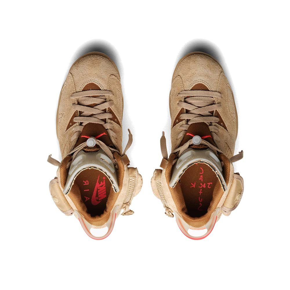 Travis Scott x Air Jordan 6 Retro ‘British Khaki’ - Image 4