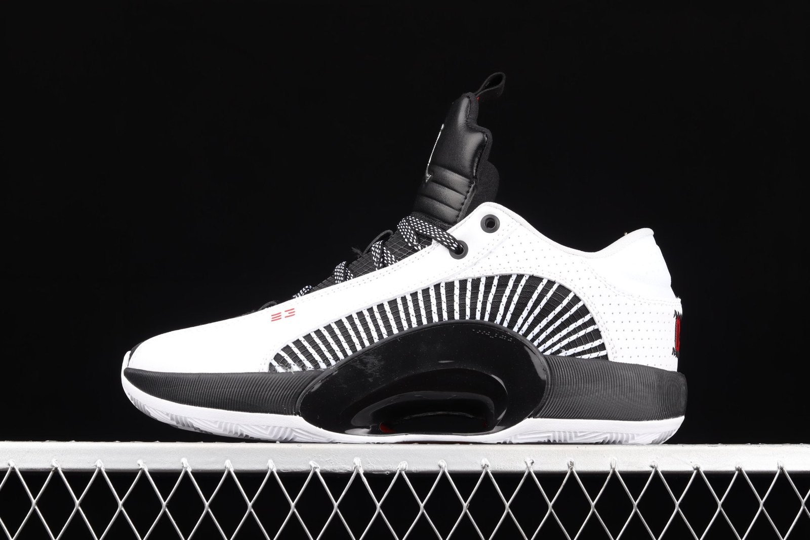 Air Jordan 35 Low 'White Black' CW2460-101 - Image 3