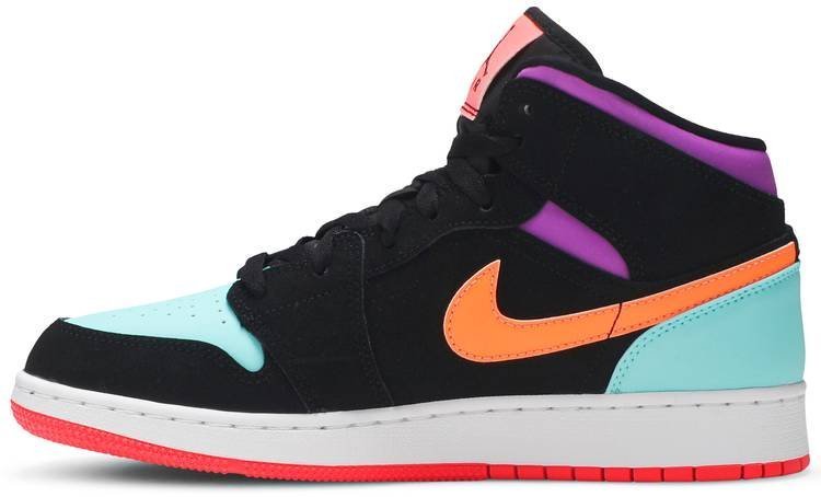Air Jordan 1 Mid GS 'Candy' 554725-083 - Image 2