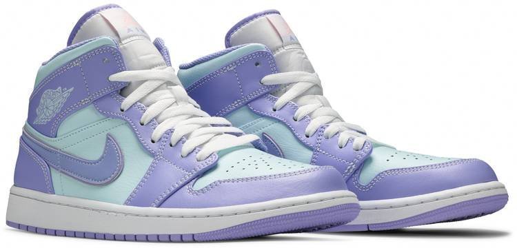 Air Jordan 1 Mid 'Purple Pulse' 554724-500 - Image 3