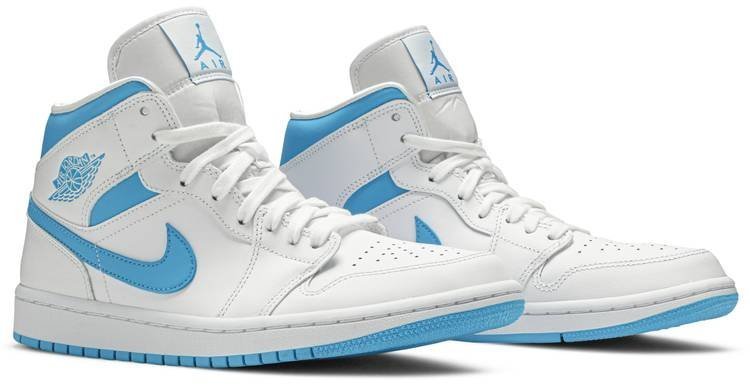 Air Jordan 1 Mid 'UNC' BQ6472-114 - Image 3