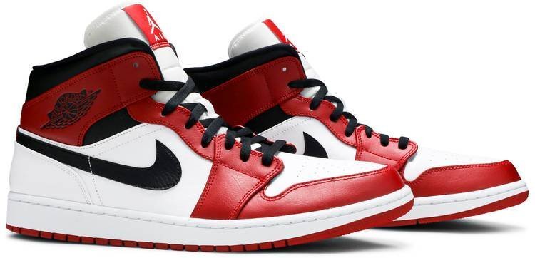 Air Jordan 1 Mid 'Chicago' 554724-173 - Image 3