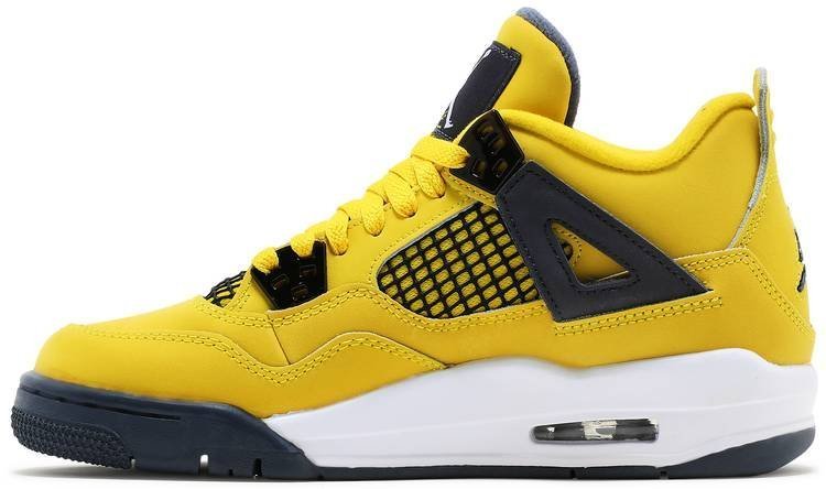 Air Jordan 4 Retro GS 'Lightning' 2021 408452-700 - Image 2